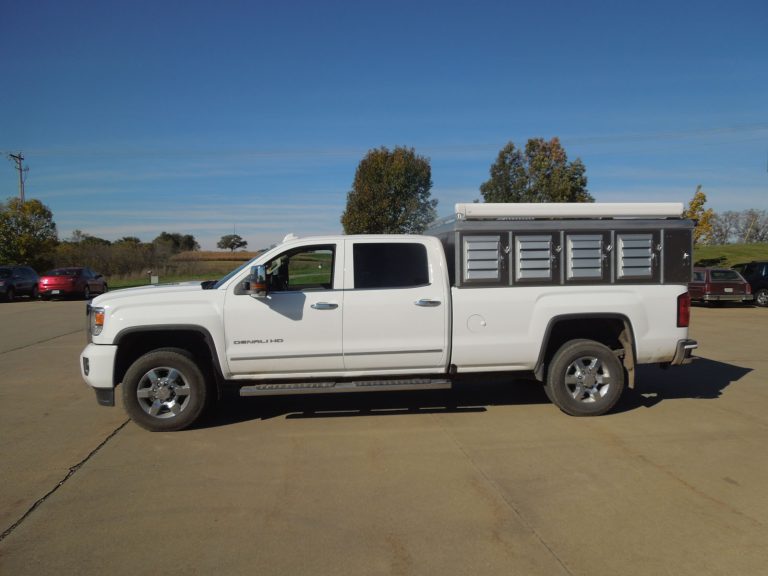 8 crate box mount 8' bed with side storage B