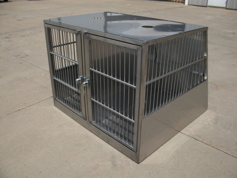 Full stainless steel double crate for SUV B
